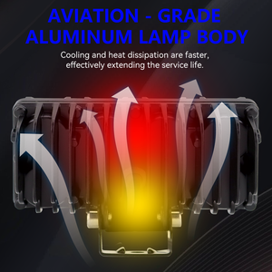 Faro LED para Motocicleta, Doble Color, 6/8/10 Lentes, IP67 Impermeable, Luces Antiniebla para Autos, Camionetas, ATV, Jeeps MO-225 - Product Image 6