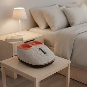 ヒート機能付きフットマッサージャー、<span class=keywords><strong>3</strong></span>段階の加熱レベル、深層揉みほぐし、温熱指圧フットマッサージャー、簡単操作 - Product Image 3