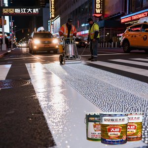 Manufacturer Direct Marking Line <b>Paint</b> <b>UV</b>-Stable Garage Highway Zebra Crossing Parking Space Road Marking <b>Paint</b> - Product Image 2