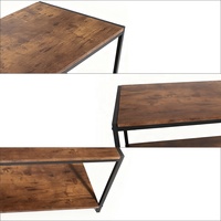 Table basse moderne de style nordique, durable et compacte, pour chambre et salon