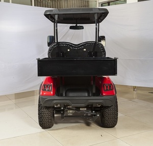 Voitures de golf électriques à châssis en aluminium 4 places, petits véhicules électriques tout-terrain - Product Image 3