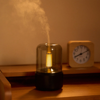 Diffuseur d'arômes à LED Humidificateur Ultrasonic Nano Mist Spray pour la maison, l'hôtel et la maison Bougies d'air de guérison Lumière YS