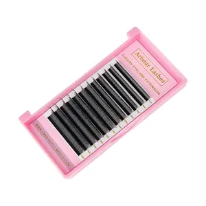 3D 4D 5D 6D 8D W 0.07 D mix W Style Premium Soft Individual Eyelash Extension W Shape Lashes Extension 3D Premade Volume Fan