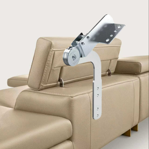 Bản lề tựa đầu ghế sofa gấp bằng kim loại OEM với chức năng đóng êm, điều chỉnh tay vịn 90-180 độ, phụ kiện bền chắc - Product Image 1