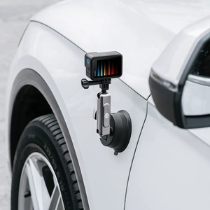 Support de caméra de voiture en aluminium Support de caméra de tableau de bord sous vide pour Insta <span class=keywords><strong>360</strong></span> <span class=keywords><strong>GoPro</strong></span> Action Camera Accessoires - Product Image 4