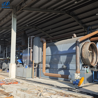 Planta de Pirólisis de Residuos Plásticos de Alta Rentabilidad y Fácil Operación con Nueva Tecnología, Máquina de Pirólisis por Lotes con Motor ISO/CE