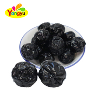 Prunes noires confites certifiées Halal, douces et acidulées, en-cas de fruits secs