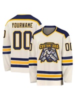 Maillots de hockey sublimés OEM, uniformes de hockey sur glace avec logo personnalisé, maillots de hockey pour jeunes