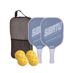 Raqueta USAPA de fibra de carbono Pickleball, raqueta curva aerodinámica equilibrada con tecnología de superficie cargada para potencia Pop mejorada - Product Image 3