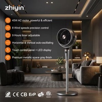 Ventilateur tour et sur pied pliable ultra-silencieux B2B, le meilleur choix, avec base magnétique pour bureau, fixation murale ou suspendue, pour toute la maison