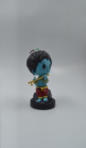 Bobblehead Bansuri Krishna es un animal lindo y juguetón, perfecto para el tablero de tu coche, la oficina o la decoración del hogar. - Product Image 5
