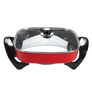 30cm Electric Omelet Pan Frying and Baking Function Pizza pan Electric 1500W Electric pizza pan manual