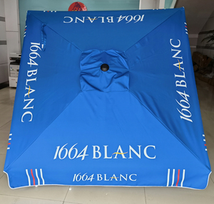 <span class=keywords><strong>1664</strong></span> Blanc <span class=keywords><strong>beer</strong></span> 2x2M ร่มสแตนเลสสำหรับลานบ้านและสวน - Product Image 2