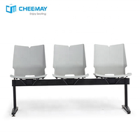 Cheemay chaise d'attente de l'aéroport public poutre loisirs chaise 3 places