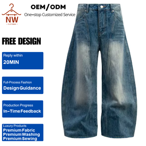 Pantalon <span class=keywords><strong>Large</strong></span> Baggy Droit Pour Hommes Grandes Tailles Style Hip Hop Streetwear <span class=keywords><strong>Jean</strong></span> Délavé Vaqueros Printemps Pour Hommes - Product Image 1