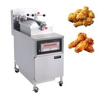 Friteuse à pression commerciale en acier inoxydable pour poulet, équipement de friture haute performance avec système de sécurité à pression