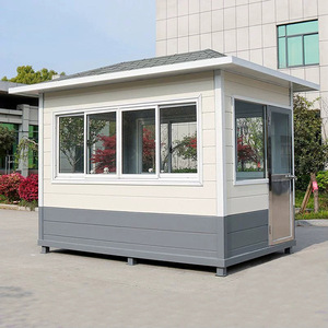 Cabina di Sicurezza Prefabbricata Personalizzata, Postazione di Guardia Portatile per Esterni, Chiosco di Sicurezza Mobile Resistente alle Intemperie, Cabina per Stazione di Controllo - Product Image 5