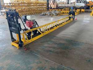 ماكينة تلقائية 4-18 م لإنهاء الخرسانة بنمط إطار مضفر ومصنوعة من الخيزران، ماكينة تسوية الأرضية والنهاية السلسة للبيع - Product Image 5