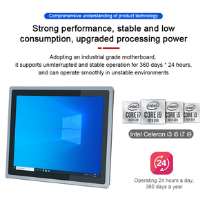 Nhúng 15.6 ''cảm ứng điện dung màn hình PC với IP68/69k không thấm nước công nghiệp màn hình cảm ứng không Quạt Màn Hình Bảng điều chỉnh PC - Product Image 4