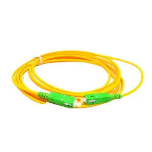 3 meters SC to SC Fiber Optic Cable Jumper Optical Patch Cord Simplex Single Mode