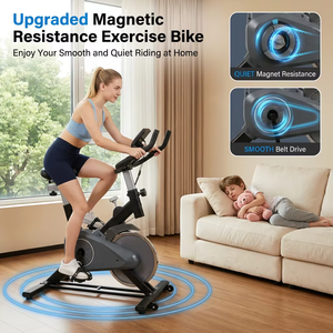 Cadeau de Noël <span class=keywords><strong>Spinning</strong></span> Bike Home Direct-Contact Resistance <span class=keywords><strong>Spinning</strong></span> Vélos d'exercice à vendre - Product Image 4
