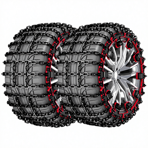 Chaîne de traction pour neige la plus vendue, traitement au manganèse trempé, adaptée aux véhicules de tourisme, chaîne antidérapante - Product Image 1
