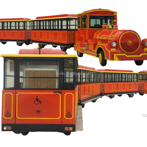 Tren Turístico Eléctrico Dorlin de 62 Plazas, Totalmente Cerrado, sin Rieles, para Exteriores - Product Image 2