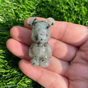 1.5 Inch <b>Cute</b> <b>Bear</b> Small Size <b>Cute</b> Crystal Gemstones Carvings Crystal Healing Stones Craft Crystal <b>Bears</b> - Product Image 2