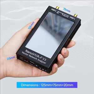 Analyseur de réseau vectoriel portable NanoVNA-F V3 1MHz-6GHz pour <span class=keywords><strong>antenne</strong></span> MF/HF/VHF/UHF/SHF - Product Image 4