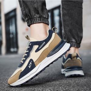 <b>Men's</b> Breathable Sports <b>Shoes</b> 2026 New Model Wear-resistant Outdoor Traveling Leisure <b>Shoes</b> Leather <b>Waterproof</b> Safety <b>Shoes</b> - Product Image 1