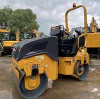 Machine de compactage d'asphalte haute fréquence 3T Flexible Crab Walk Tandem Roller STR30C-10S