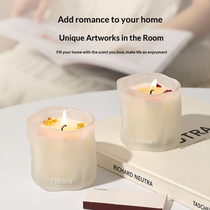 Soy Wax Crystal Stone Scented <b>Candle</b> Gift Box Luxury Wedding Favor Long Lasting Home Decor Gift - Product Image 2