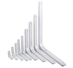 ตัวยึดสแตนเลสรูปตัวแอลที่มองไม่เห็นตัวยึดผนังสามเหลี่ยมสำหรับห้องครัวบ้านสำนักงานโรงพยาบาลสำหรับห้องนั่งเล่นรับประทานอาหาร - Product Image 5