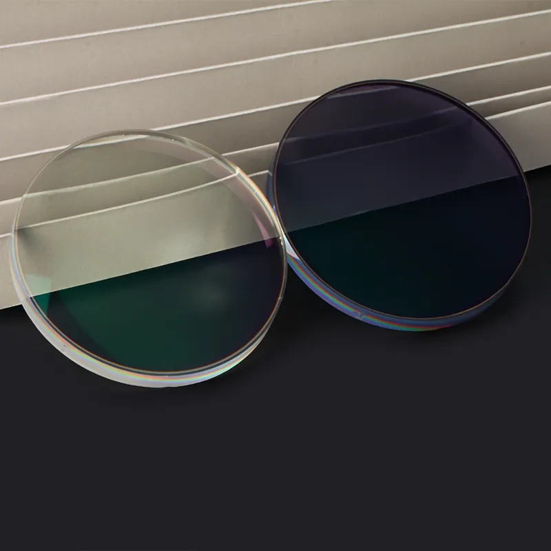フォトクロミック眼鏡レンズ1.56 h cブルーカットhmc光学メガネレンズメーカー