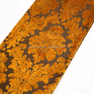 Tissu d'ameublement de luxe en velours jacquard pour canapé et mobilier textile de maison - Product Image 1