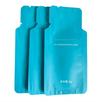 Pochette personnalisée en aluminium imprimée par gravure, anti-odeur, résistante aux UV, occultante, pour échantillons de cosmétiques et lotions