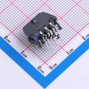 430450622 Wire-to-Board Pin Header P=3.00mm Connector 2x3P 3mm Right Angle Insert Micro-Fit (MX 3.0) - Product Image 2