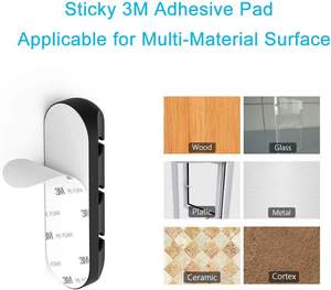 2 paquets d'organiseurs de câbles pour la voiture, la maison et le <span class=keywords><strong>bureau</strong></span>. - Product Image 4