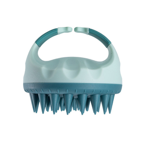 Wasserdichtes Silikon-Kopfhaut massage gerät Haar wäscher Weiche Borsten Peeling Schuppen entfernung Shampoo Bürsten kopf massage gerät Produkt - Product Image 6