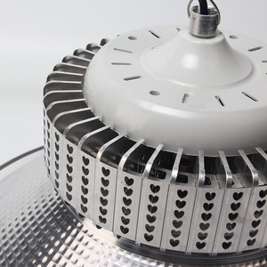 ไฟไฮเบย์ 5000K 150W อลูมิเนียมอัลลอย IP20 สำหรับโรงงาน/คลังสินค้า โคมไฟเพดาน SMD2835 รับประกัน 3 ปี CRI80 ป้องกันแสงสะท้อน - Product Image 3