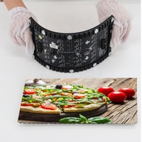Affichage LED flexible en forme de vague cylindrique incurvée personnalisée Helitong, module souple P2, garantie de 2 ans