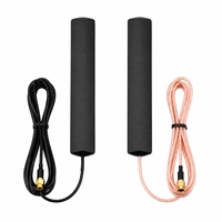Antenne patch 4G externe RF 2,4/5,8 GHz à gain élevé 8 dBi, étanche IP65 // Connecteurs à extrémité coudée pour GSM/LTE IoT/NB-IoT