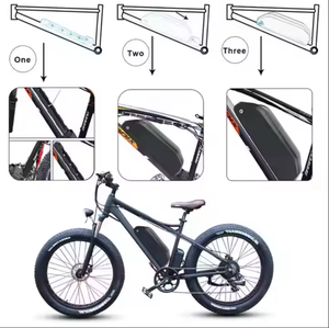 Aangepaste downtube e-bike accu 36V 48V 52V 60V 72V 40Ah 50Ah 60Ah metalen behuizing voor 5000W e-bike scooter golfkar driewieler - Product Image 5