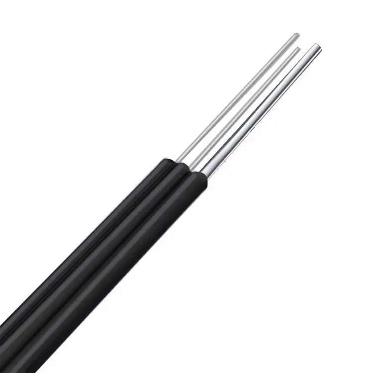 FTTH BOW TYPE 2 CORE FIBER OPTIC DROP CABLE