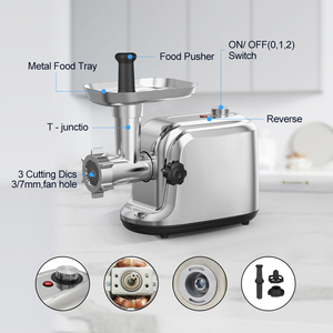 プロの肉挽き器レストラン家庭用2000Wミンサー電気肉挽き器 - Product Image 5