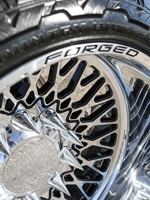 Rines de Aleación de Aluminio Pulidos Personalizados de 20 22 24 26 28 30 Pulgadas, Rines Forjados para Camionetas Toyota, GMC, Land Rover, Range Rover, Chevrolet