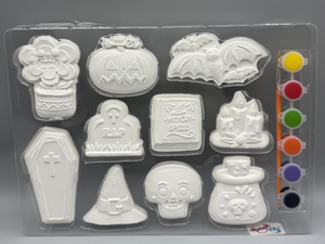 Produk baru kustom seni kerajinan Natal DIY plester lukisan Kit mainan untuk anak-anak uniseks 6.5x4.5 inci - Product Image 4