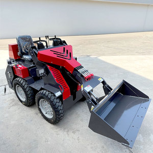 รถตักล้อยางคุณภาพสูง รถตักหน้าแบบมีล้อ รถตักไม้ซุง เครื่องยนต์ EU5 EPA มินิโหลดเดอร์ พร้อมมอเตอร์และปั๊ม - Product Image 1