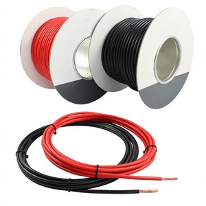 Câble en cuivre toronné à âme unique 70A, 10mm², 8 AWG, ROUGE NOIR, 12V 24V, isolation PVC à paroi mince, câblage automobile (5M-30M) - Product Image 3
