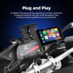 <span class=keywords><strong>GPS</strong></span> <span class=keywords><strong>moto</strong></span> sans fil Carplay Android Auto pour <span class=keywords><strong>BMW</strong></span> 1000nit IPS IP67 étanche 5G WiFi Navigation <span class=keywords><strong>moto</strong></span> - Product Image 3